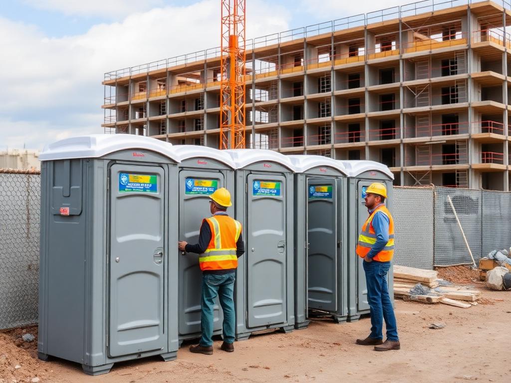 Construction Site Portable Toilets